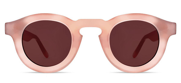 Thierry Lasry MASKOFFY Sunglasses, Milky Pink & Tortoiseshell Back