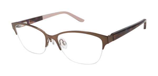 Geoffrey Beene G229 Eyeglasses, Brown (BRN)