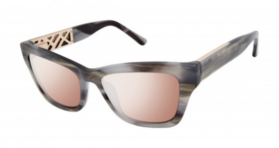 L.A.M.B. LA558 Sunglasses, Grey (GRY)