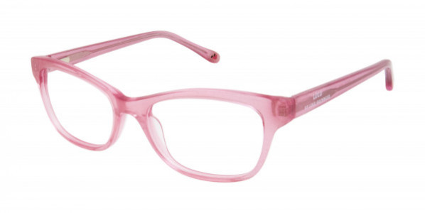 Lulu Guinness LK024 Eyeglasses, Pink (PNK)