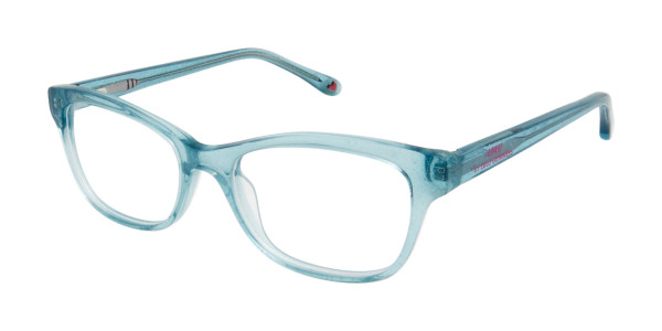 Lulu Guinness LK024 Eyeglasses, Teal (TEA)