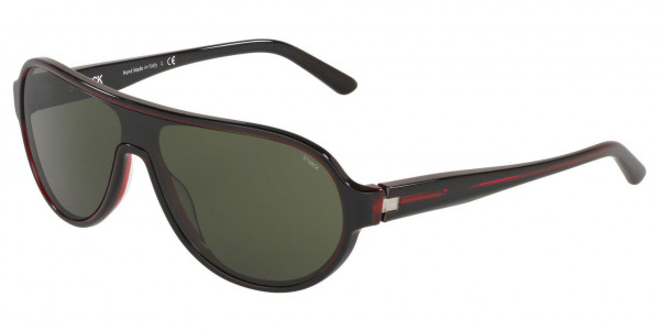 Starck Eyes SH5026 Sunglasses, 0002Q RED/LINE BLACK (RED)
