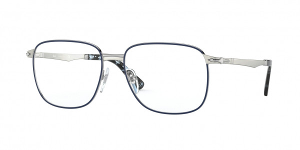 Persol PO2462V Eyeglasses, 1087 SILVER/BLUE (BLUE)