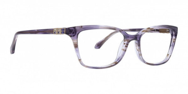 Badgley Mischka Christel Eyeglasses, Lavender