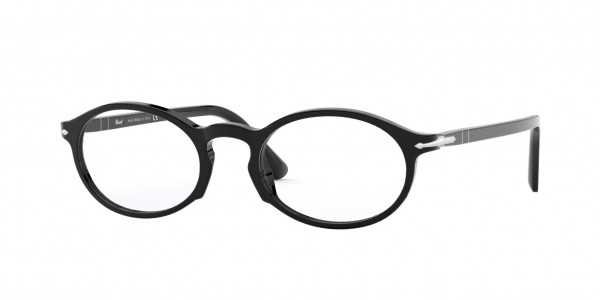 Persol PO3219V Eyeglasses, 95 BLACK (BLACK)