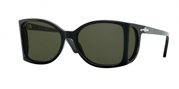 Persol PO0005 Sunglasses, 95/31 BLACK GREEN (BLACK)