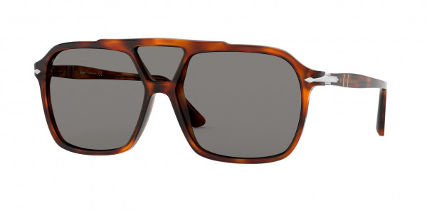 Persol PO3223S Sunglasses, 1101R5 TORTOISE BROWN (HAVANA)