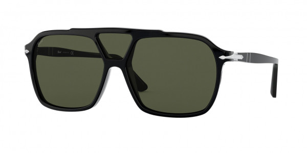 Persol PO3223S Sunglasses, 95/31 BLACK (BLACK)
