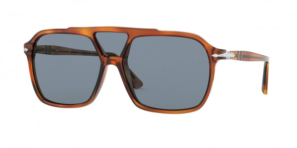 Persol PO3223S Sunglasses, 96/56 TERRA DI SIENA (HAVANA)