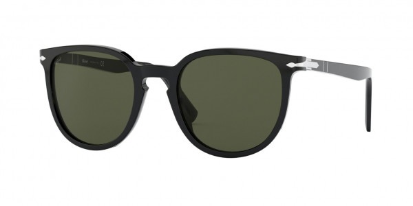 Persol PO3226S Sunglasses, 95/31 BLACK (BLACK)