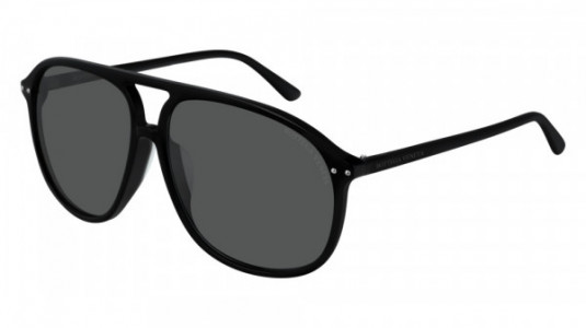 Bottega Veneta BV0224SA Sunglasses, 001 - BLACK with GREY lenses