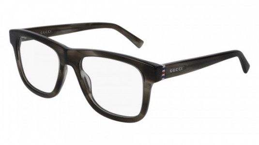 Gucci GG0453O Eyeglasses, 007 - RUTHENIUM