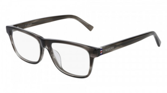 Gucci GG0454OA Eyeglasses, 003 - RUTHENIUM