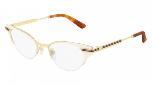 Gucci GG0523O Eyeglasses, 003 - GOLD