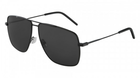 Saint Laurent SL 298 Sunglasses, 001 - BLACK with BLACK lenses