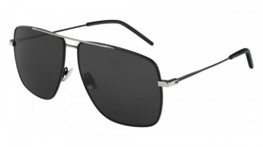 Saint Laurent SL 298 Sunglasses, 002 - BLACK with BLACK lenses
