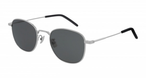 Saint Laurent SL 299 Sunglasses, 001 - SILVER with GREY lenses