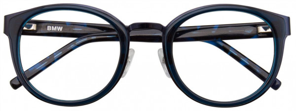 BMW Eyewear B6058 Eyeglasses, 050 - Dark Blue