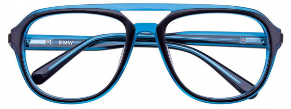 BMW Eyewear B6059 Eyeglasses, 050 - Blue & Black