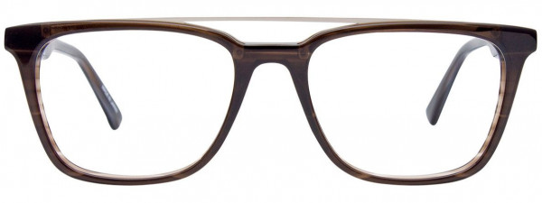 BMW Eyewear B6068 Eyeglasses, 090 - Balck Marbled & Steel