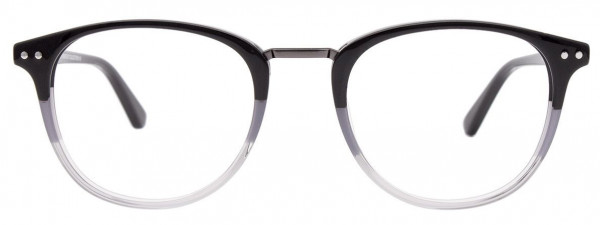 Greg Norman GN284 Eyeglasses, 090 - Black & Grey & Crystal Grey & Dark Steel