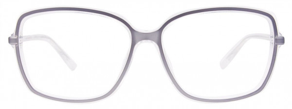 Paradox P5063 Eyeglasses, 070 - Crystal & Steel