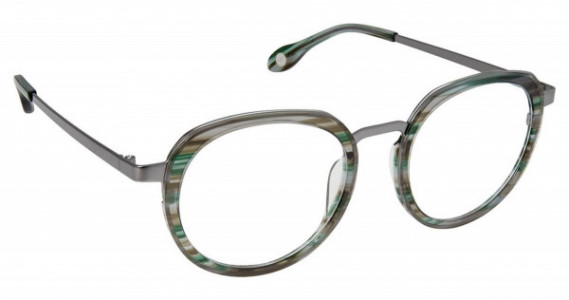 Fysh UK FYSH 3634 Eyeglasses, (M416) FOREST PEWTER