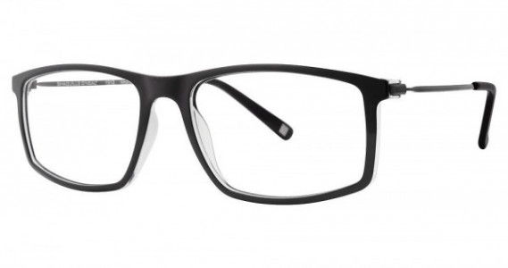 Shaquille O’Neal QD 151Z Eyeglasses, 21 Black/Crystal