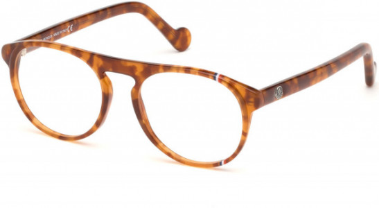Moncler ML5054 Eyeglasses, 053 - Blonde Havana