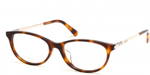 Swarovski SK5294-D Eyeglasses, 052 - Dark Havana