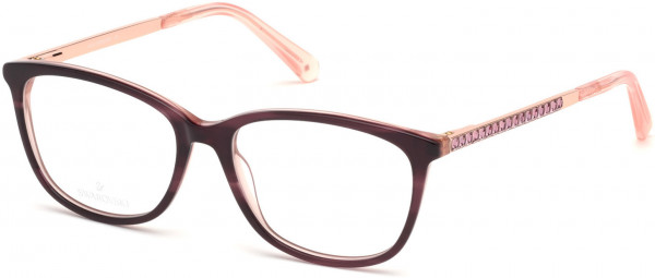 Swarovski SK5308-F Eyeglasses, 071 - Bordeaux/other