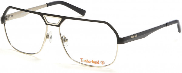 Timberland TB1645 Eyeglasses, 002 - Matte Black