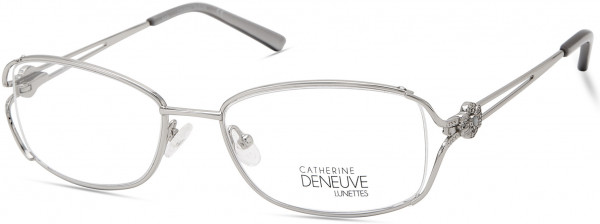 Catherine Deneuve CD0425 Eyeglasses, 010 - Shiny Light Nickeltin