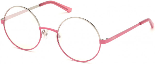 Guess GU3046 Sunglasses, 72Z - Shiny Pink / Gradient Or Mirror Violet Lenses