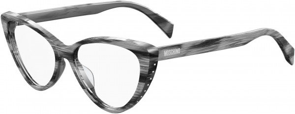 Moschino MOS 551 Eyeglasses, 079D Silver Black