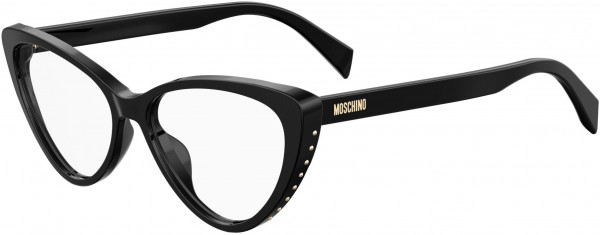 Moschino MOS 551 Eyeglasses, 0807 Black