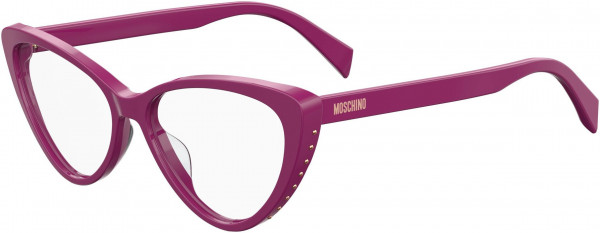 Moschino MOS 551 Eyeglasses, 0QHO Cyclamen