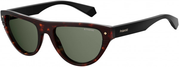 Polaroid Premium PLD 6087/S/X Sunglasses, 0086 Dark Havana