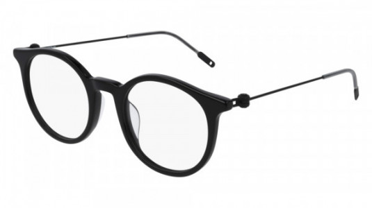 Montblanc MB0004O Eyeglasses, 001 - BLACK