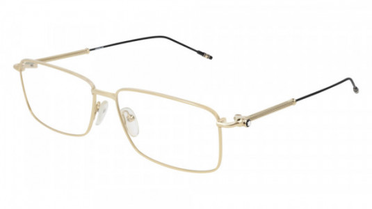 Montblanc MB0039O Eyeglasses, 002 - GOLD