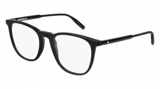 Montblanc MB0010O Eyeglasses, 005 - BLACK