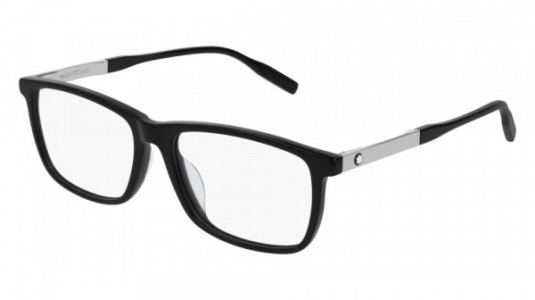 Montblanc MB0021OA Eyeglasses, 001 - SILVER