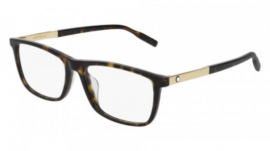 Montblanc MB0021OA Eyeglasses, 002 - GOLD