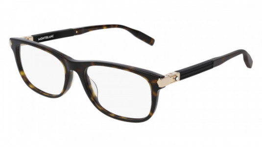 Montblanc MB0036O Eyeglasses, 007 - BLACK