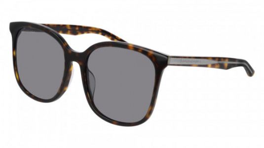 Balenciaga BB0018SK Sunglasses, 003 - GREY with SILVER lenses