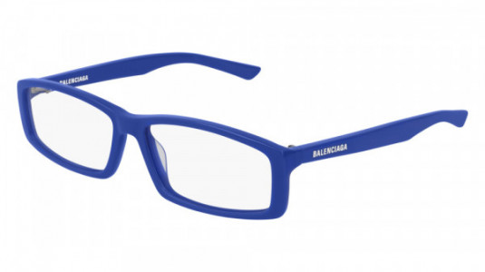 Balenciaga BB0008O Eyeglasses, 004 - BLUE