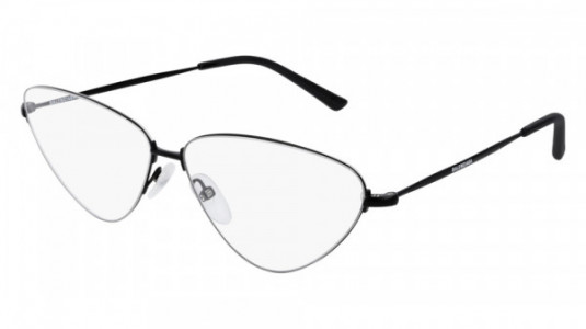 Balenciaga BB0015O Eyeglasses, 001 - BLACK
