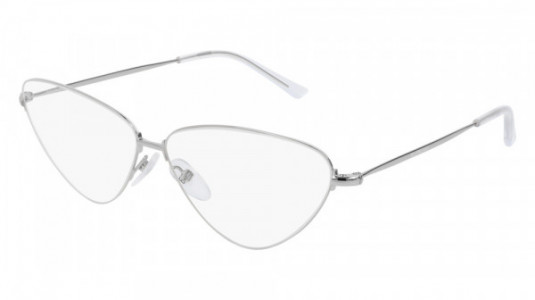 Balenciaga BB0015O Eyeglasses, 002 - SILVER