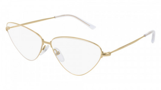 Balenciaga BB0015O Eyeglasses, 003 - GOLD