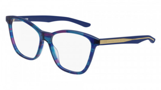 Balenciaga BB0029O Eyeglasses, 004 - LIGHT-BLUE